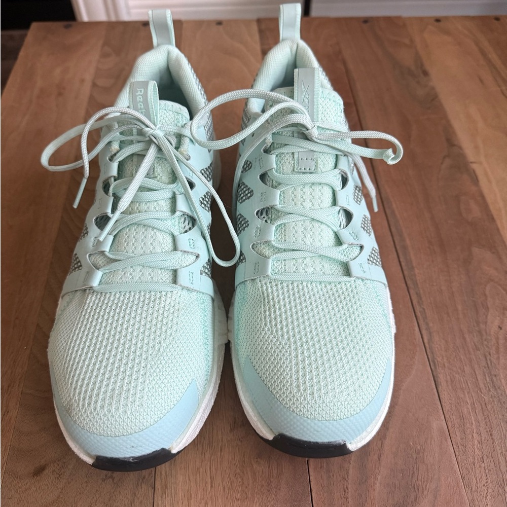 Reebok Women's Mint Green Composite Toe Sneakers